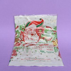 Christmas tablecloth •  NOS